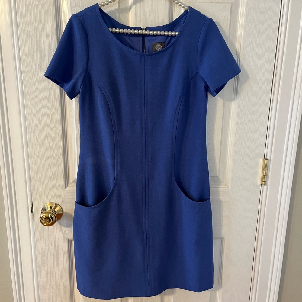 Blue dress